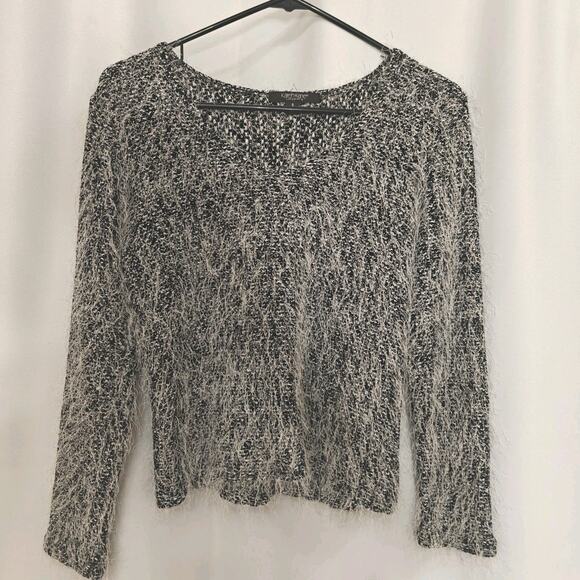 Vintage 90s Karen Kane Women Small Furry Jumper Sweater Pullover Fuzzy - Picture 1 of 9